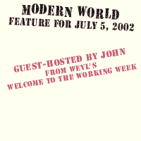 John fills in for this week -- catch his show Mondays at 6am on WEVL
